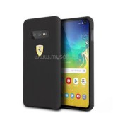 Ferrari Samsung S10 Plus SF szilikon fekete tok (FESSIHCS10PBK)