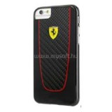 Ferrari SF PitStop iPhone 7 Karbon tok (fekete) (FEPICHCP7BK)