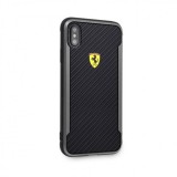 Ferrari SF Racing iPhone XS Max tok fekete (FESPCHCI65CBBK) (FESPCHCI65CBBK) - Telefontok