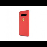Ferrari SF Samsung S10 Plus tok piros (FESSIHCS10PRE) (FESSIHCS10PRE) - Telefontok