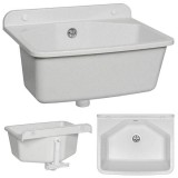 FERRO műanyag falikút fehér