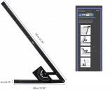 FESTA 500mm acél állítható derékszög szögmérővel