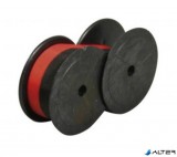 Festékszalag 13 mm-es két orsós számológéphez, írógépekhez, VICTORIA TECHNOLOGY GR 51, piros-fekete