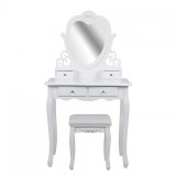 Fésülködő asztal London fehér