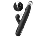 Fetish - 3 motoros lökő vibrátor (fekete)