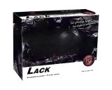 Fetish Lakk lepedő - gumis - 160x200cm (fekete)