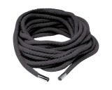 Fetish Silk Rope - Shibari bondage kötél - 10m (fekete)
