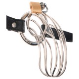 Fetish The Prisoner - fém péniszketrec (ezüst)