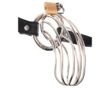 Fetish The Prisoner - fém péniszketrec (ezüst)