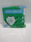 FFP2 szájmaszk, zöld, 1db/csomag - Kiárusítás! - A készlet erejéig!