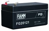 FIAMM 12V 1,2Ah Zselés akkumulátor FG20121