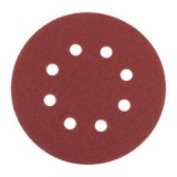Fibertárcsa d=125 mm tépőzáras 8 lyukas P80 (5205168)