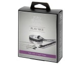 Fifty Shades Of Grey A szürke ötven árnyalata - bimbócsipesz nyakörvvel (ezüst)