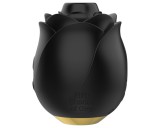 Fifty Shades Of Grey A szürke ötven árnyalata - léghullámos rózsa vibrátor (fekete)