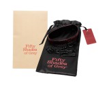 Fifty Shades Of Grey A szürke ötven árnyalata - nyakörv és bimbócsipesz (fekete-vörös)