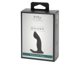 Fifty Shades Of Grey A szürke ötven árnyalata Sensation - prosztata vibrátor (fekete)