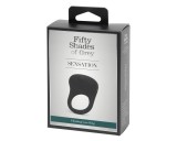 Fifty Shades Of Grey A szürke ötven árnyalata Sensation - vibrációs péniszgyűrű (fekete)