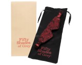 Fifty Shades Of Grey A szürke ötven árnyalata - szemtakaró (fekete-vörös)