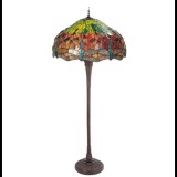 Filamentled Dragonfly Tiffany álló lámpa