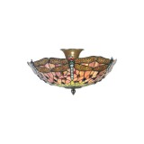 Filamentled Dragonfly Tiffany mennyezeti lámpa