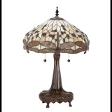 Filamentled Dragonfly W Tiffany asztali lámpa