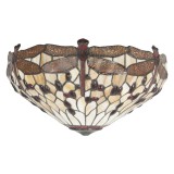 Filamentled Dragonfly W Tiffany mennyezeti lámpa