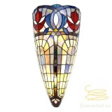 Filamentled Linby Tiffany fali lámpa