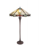 Filamentled Salen Tiffany álló lámpa