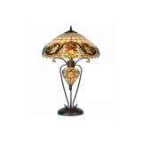 Filamentled Sauthery Tiffany asztali lámpa