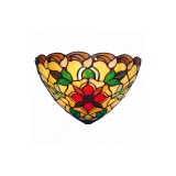 Filamentled Wellington Tiffany fali lámpa