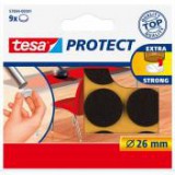 Filckorong, karcolásgátló, 26 mm, TESA "Protect®", barna [9 db]