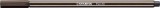 Filctoll, 1 mm, STABILO 'Pen 68', kávébarna