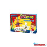 Filctoll fújós készlet Centropen AIRPENS 1500 Colouring Set 9 különféle szín