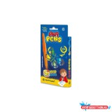 Filctoll fújós készlet Centropen AIRPENS 1500 Vivid 5 különféle szín