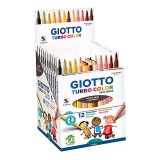 Filctoll GIOTTO Turbo color bõrtónus színek 12db-os készlet