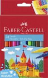 Filctoll készlet, FABER-CASTELL, 24 különböző szín Castle (TFC554202)