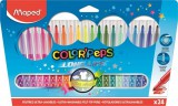 Filctoll készlet, mosható, MAPED Color&#039;Peps Long Life, 24 különböző szín (IMA845022)