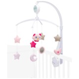 Fillikid zenélő forgó rózsaszín bagoly csillaggal 9100-3700