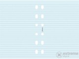 Filofax jegyzetlapok, vonalas, kék színű, personal méret