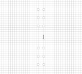 FILOFAX Kalendárium betét, jegyzetlap, A5, kockás, FILOFAX, fehér