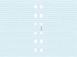 FILOFAX Kalendárium betét, jegyzetlap, A5, vonalas, FILOFAX, kék