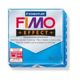 FIMO "Effect" gyurma 56g égethető áttetsző kék (8020-374) (8020-374) - Gyurmák, slime