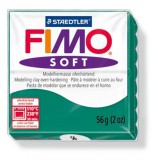 FIMO Gyurma, 56 g, égethető, FIMO "Soft", smaragdzöld