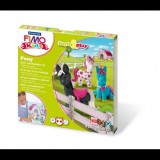 FIMO "Kids Form Play" gyurma készlet 4x42g égethető pónik (8034 08) (8034 08) - Gyurmák, slime