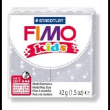 FIMO "Kids" gyurma 42g égethető glitteres ezüst (8030 812) (8030 812) - Gyurmák, slime