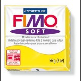 FIMO "Soft" gyurma 56g égethető citromsárga (8020-10) (8020-10) - Gyurmák, slime