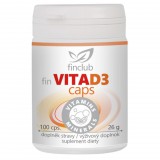 FINCLUB fin VitaD3caps (100 db) - folyékony D3-vitamin kapszula