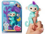 Fingerlings Interaktív Majom-ZOE-Mozgás és Hangérzékelővel-Hangeffektusok-Reagál az érintésre, hangra