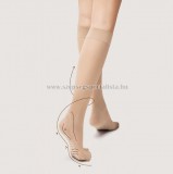 FIORE BODY CARE - masszírozós talpú térdzokni