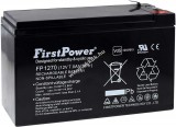 FirstPower ólom zselés akku FP1270 VdS 12V 7Ah kompatibilis Panasonic típus LC-R127R2PG1